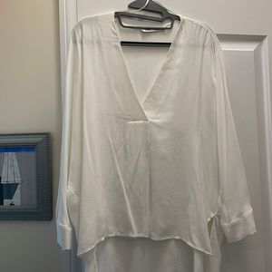 White zAra top